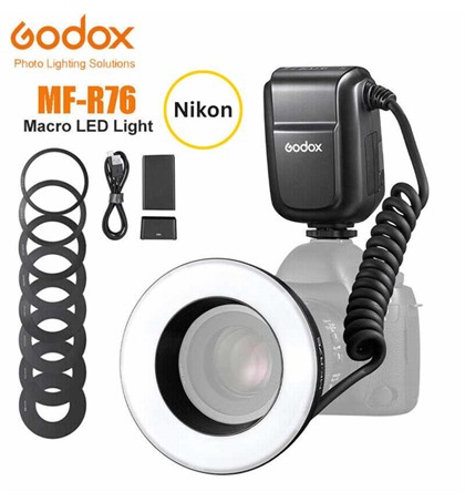 Godox Macro Ring Flash MF-R76 TTL For Nikon